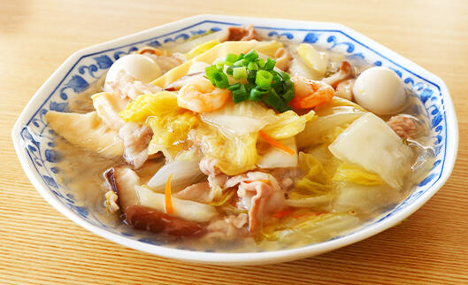 液ごとそのまま！八宝菜