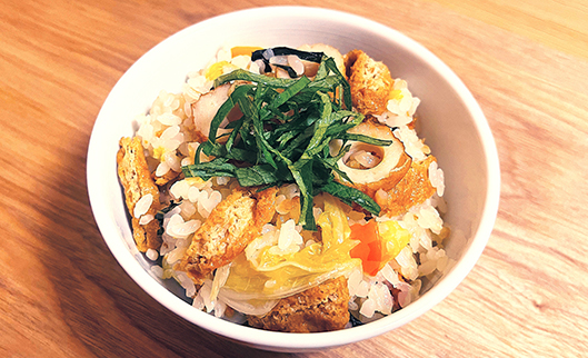 ちくわの炊き込みご飯