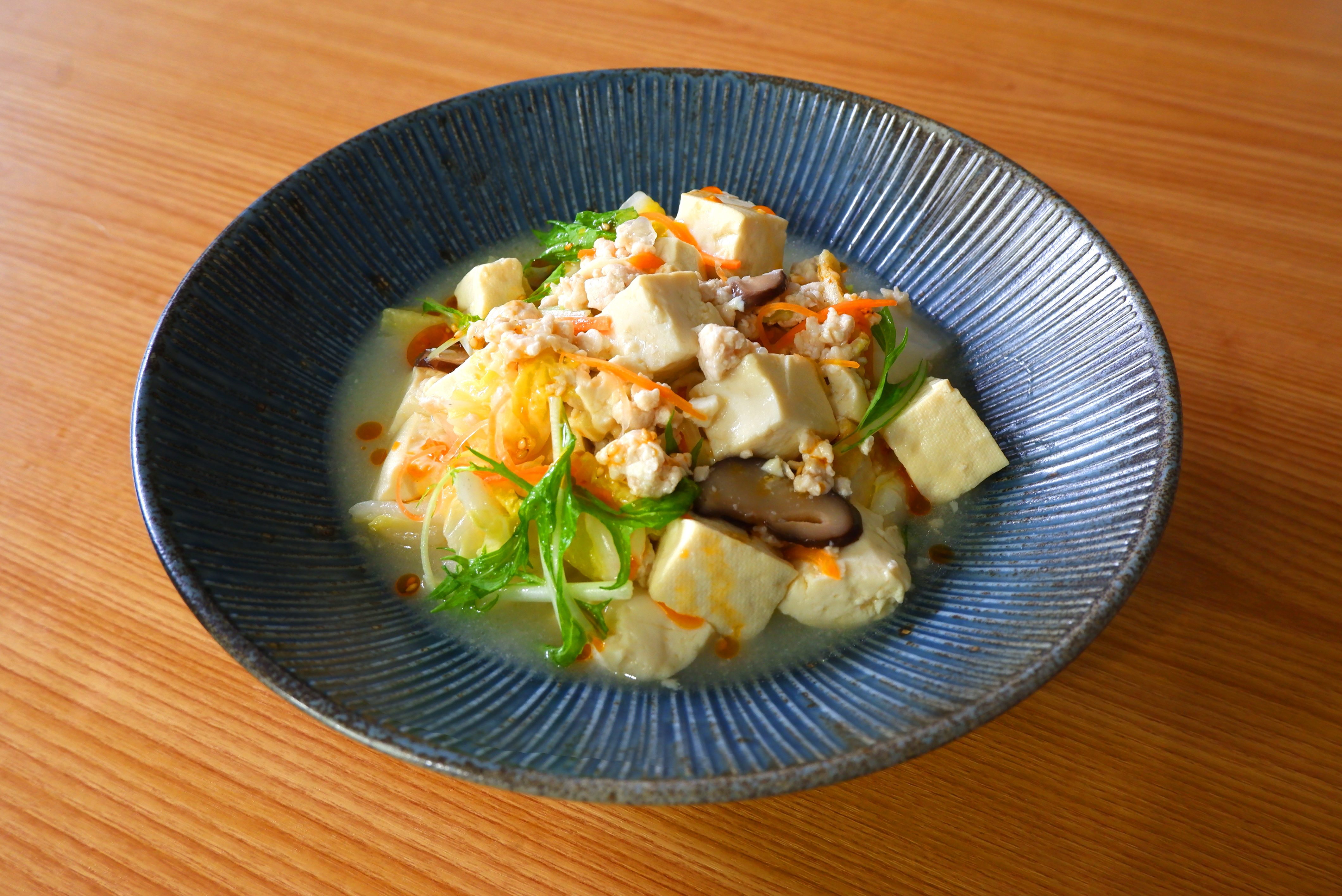 あっさり！？旨塩麻婆豆腐